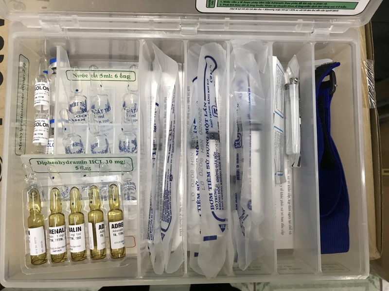 Hộp thuốc chống sốc gồm những gì? 4