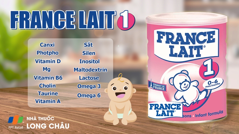 SỮA FRANCE LAIT 1 400G - TRẺ 0 ĐẾN 6 THÁNG 1