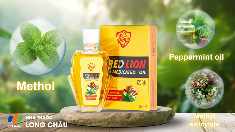 00502631 DẦU GIÓ RED LION MEDICATED OIL YELLOW AGIMEXPHARM 24ML - PEPPERMINT CLOVE BUD-1.jpg