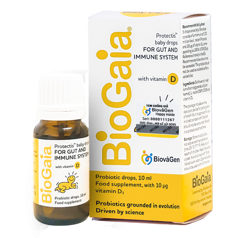 Cách dùng Biogaia cho trẻ sơ sinh bị táo bón 3