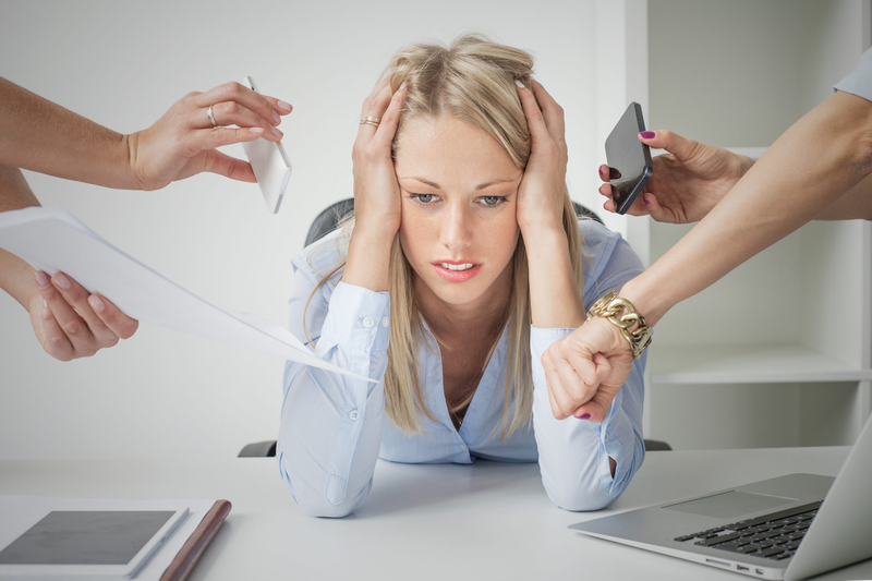 Stress kéo dài dễ làm xuất hiện mụn, đặc biệt là vùng lưng