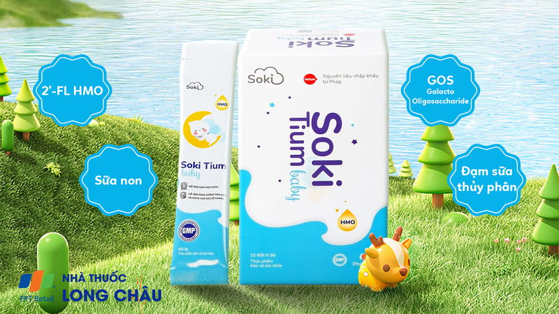 Bột hòa tan Soki Tium Baby giúp trẻ ngủ ngon, tăng cường tiêu hóa và sức đề kháng (12 gói x 3g) 2.png