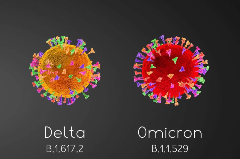 Chủng Delta và Omicron 01