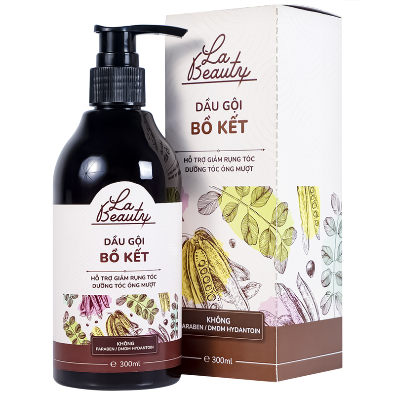 Dầu gội bồ kết cô đặc La Beauty