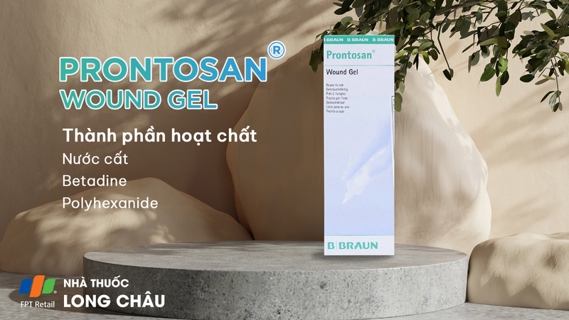 Prontosan Gel - Giải pháp tối ưu giúp chăm sóc vết thương cấp và mãn tính
