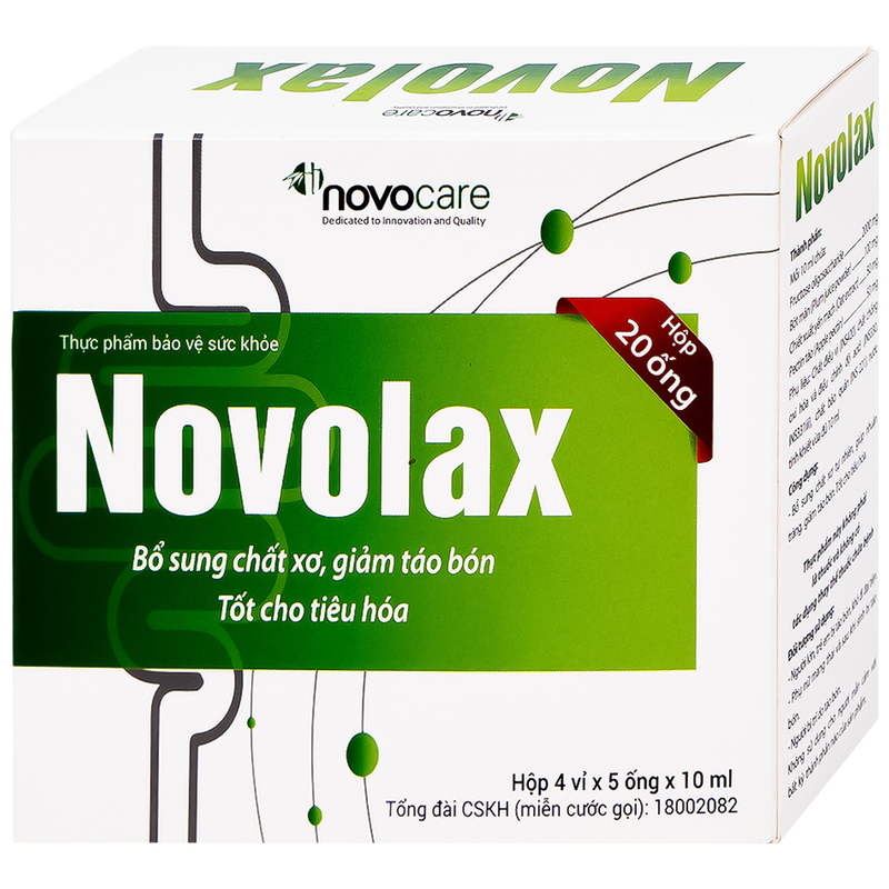 NOVOLAX NOVOCARE 4X5 ỐNG