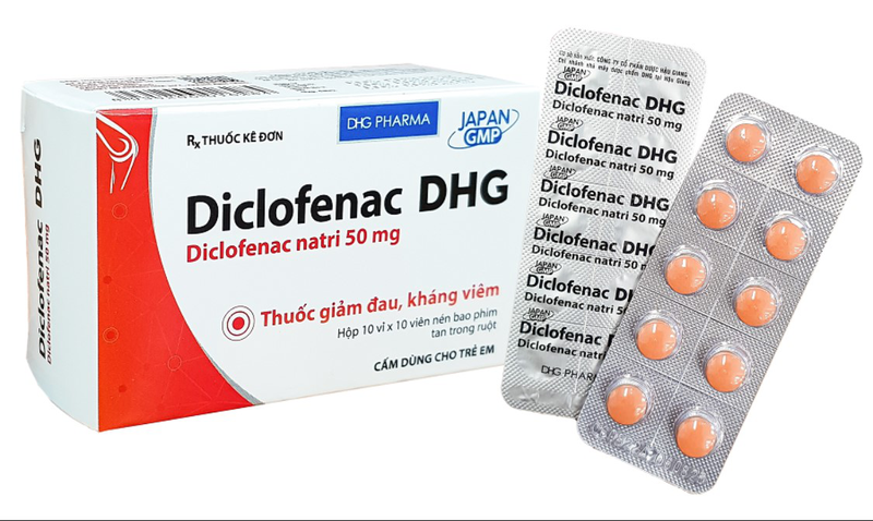 Tác dụng phụ của thuốc Diclofenac 02