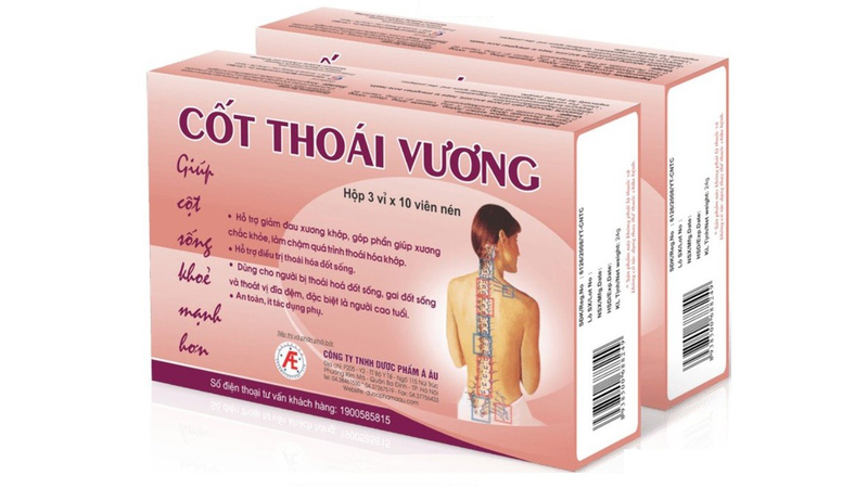 Cốt Thoái Vương là một loại thực phẩm hỗ trợ sức khỏe giúp cải thiện hoạt động của xương khớp