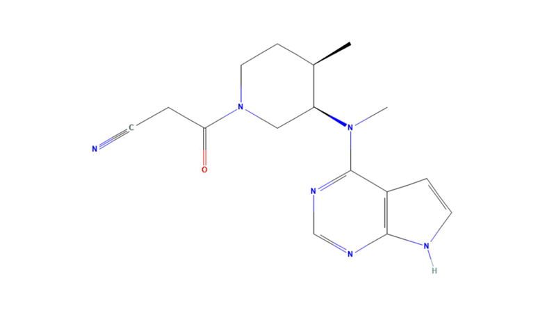Công thức hóa học của Tofacitinib