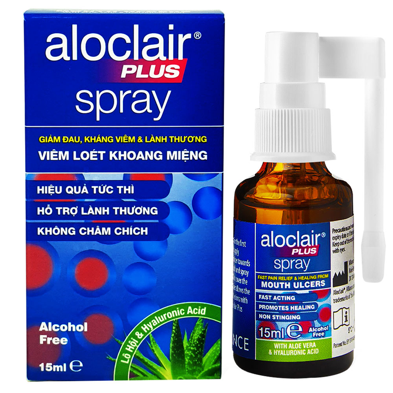 Chai xịt Aloclair Plus Spray