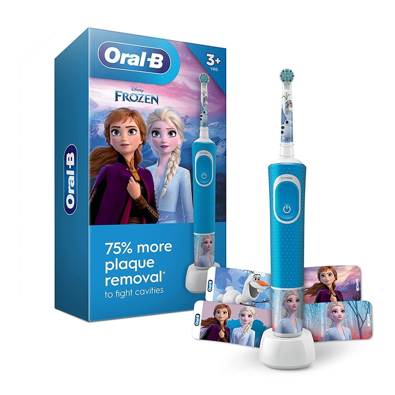 An tâm khi cho bé dùng bàn chải đánh răng trẻ em Oral-B Vitality D12 Disney Frozen 3