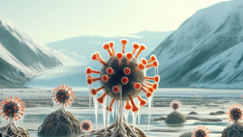 Cảnh báo nguy cơ bùng đại dịch mới từ virus "thây ma" Bắc Cực 2