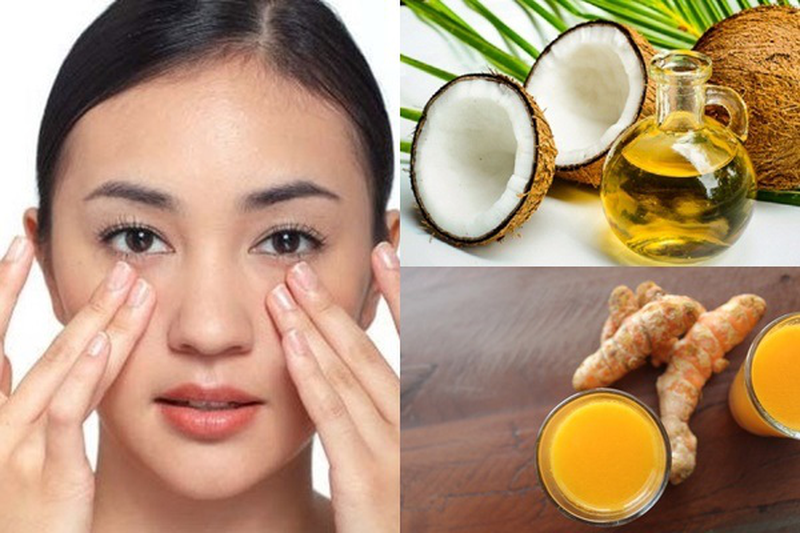 Bạn đã biết cách trị quầng thâm mắt bằng dầu dừa chưa?3
