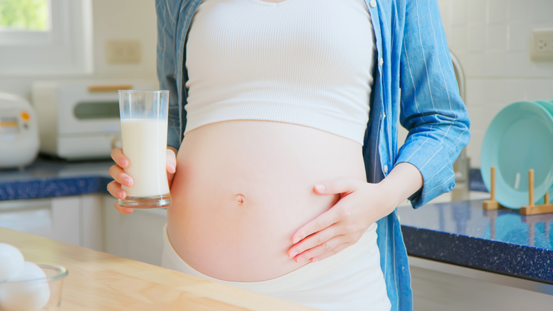 Một số lưu ý an toàn khi dùng sữa tươi không đường mẹ bầu cần biết