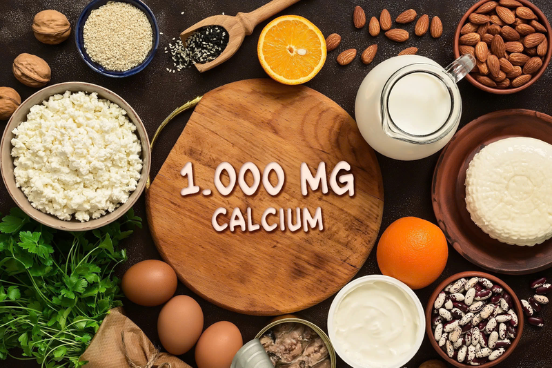 Trẻ 12 tuổi cần khoảng 1.000 - 1.300 mg canxi mỗi ngày