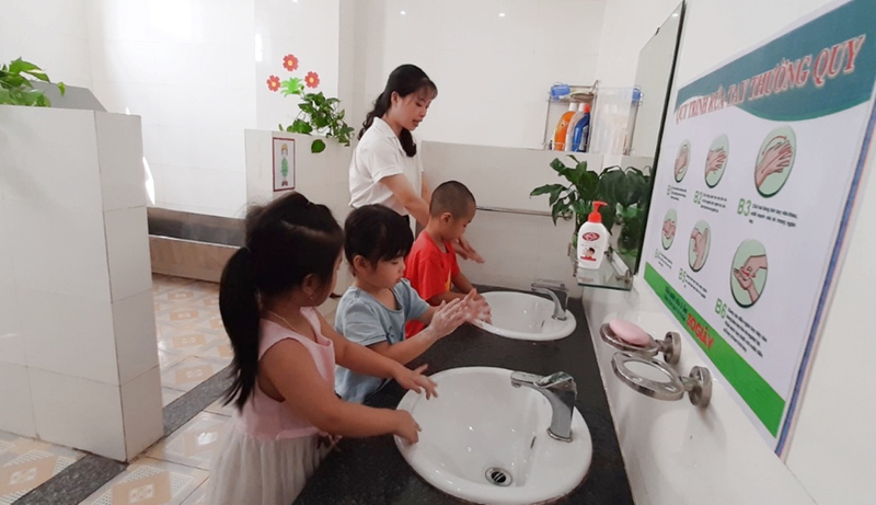 Các cách phòng bệnh tay chân miệng ở trường mầm non mà các phụ huynh nên biết 2