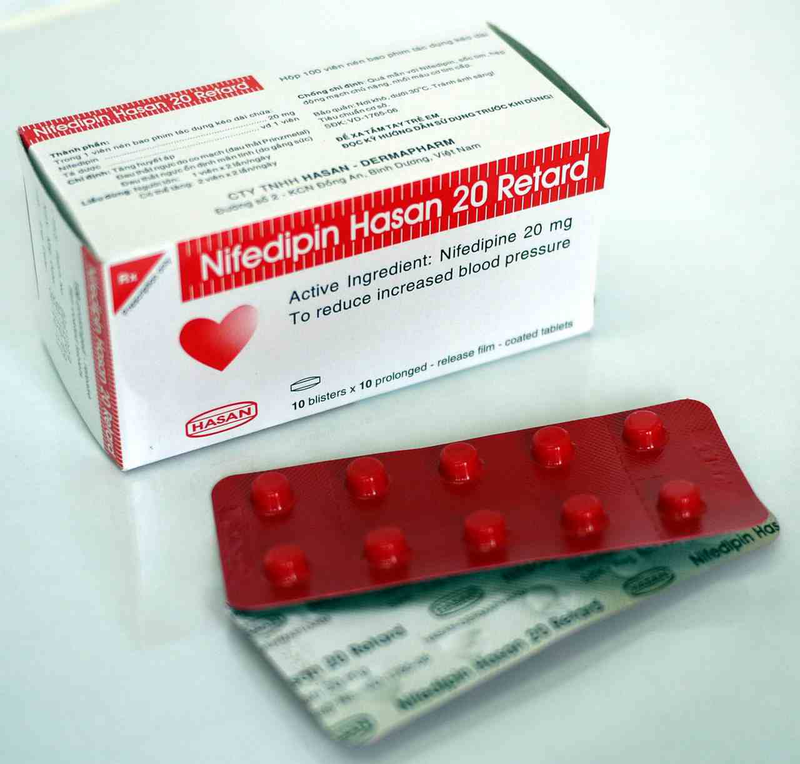 Cách dùng Nifedipin 20mg đúng cách