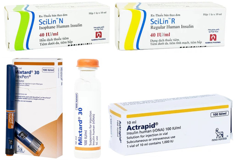 Các thuốc điều trị tiểu đường tuýp 1: Thuốc insulin 3