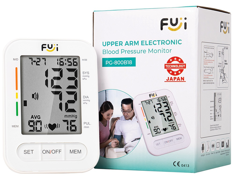 Cách cài đặt và sử dụng máy đo huyết áp Fuji PG-800B18 2