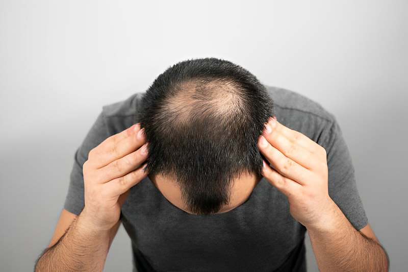Rụng tóc kiểu hói nam: Sinh bệnh học và biểu hiện lâm sàng