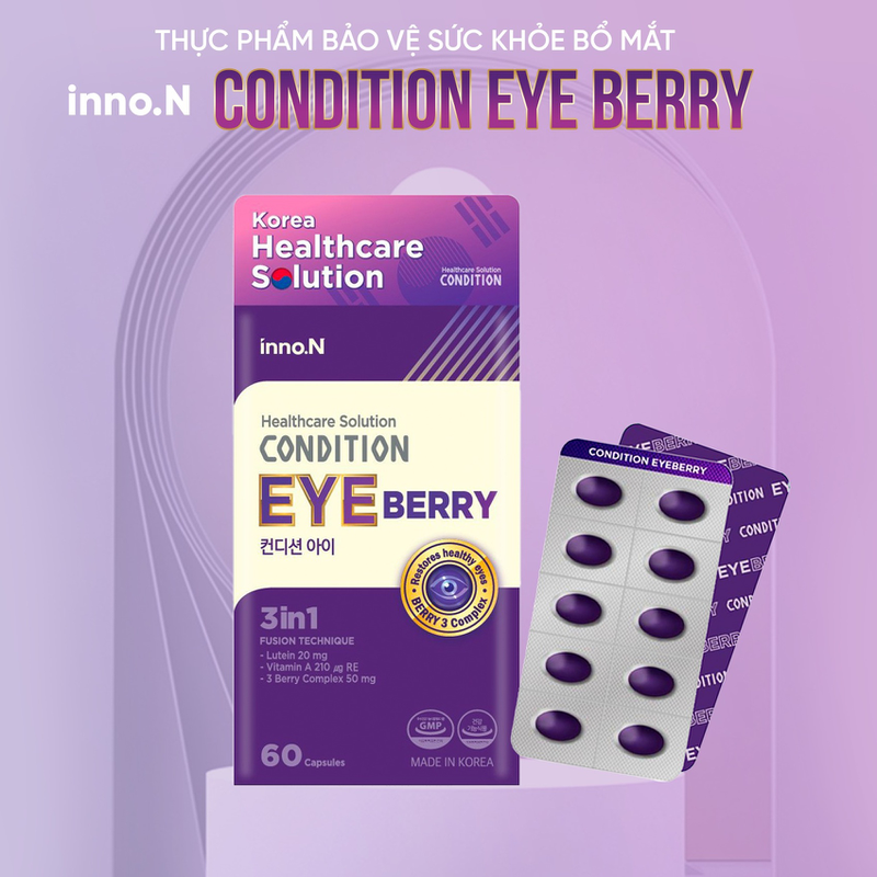 Chăm sóc mắt tốt hơn với viên uống Condition Eye Kolmar 2