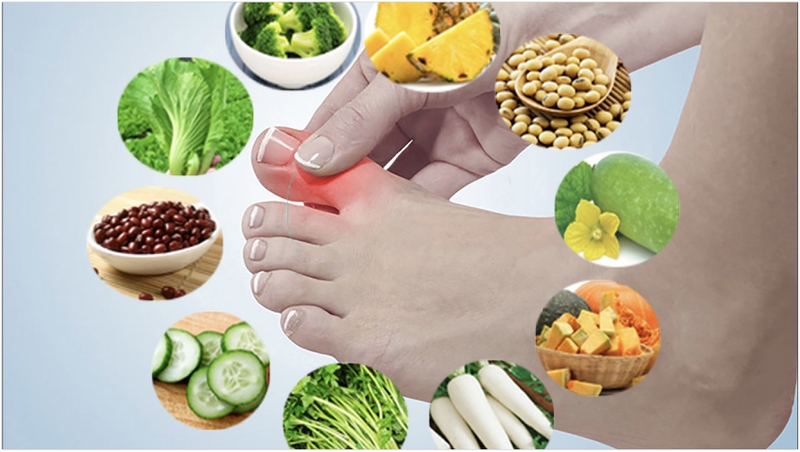 Chế độ ăn cho người bị Gout 2