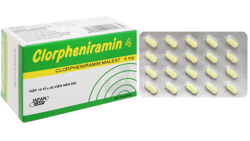 Clorpheniramin có phải kháng sinh không? Một số tác dụng phụ khi dùng Clorpheniramin 1