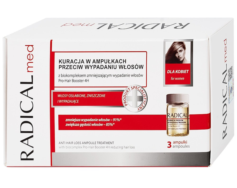 Dầu gội Radical Med Anti-Hair Loss làm sạch tóc và da đầu 1