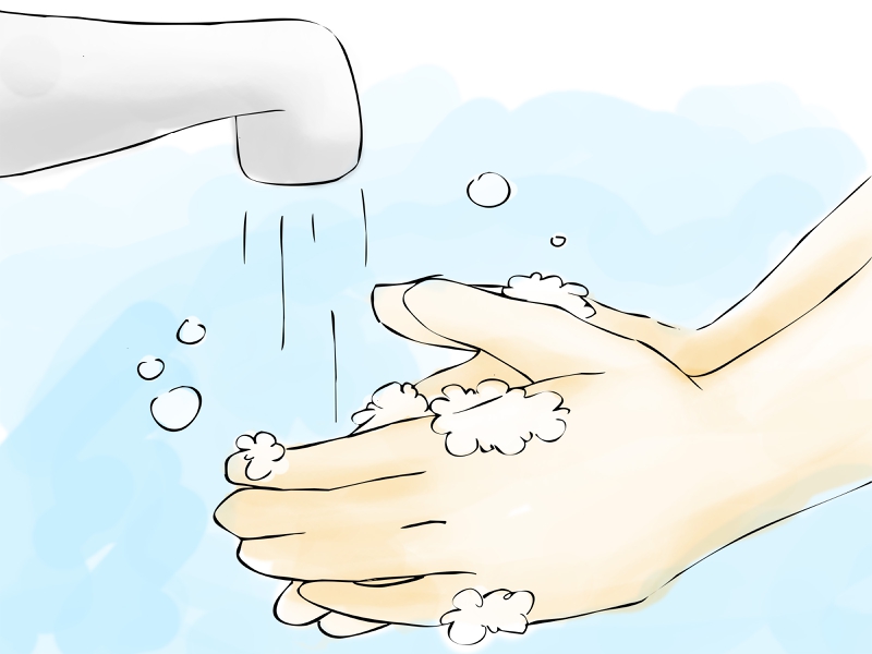 Rửa tay sạch trước khi ăn là một thói quen tốt giúp phòng ngừa ngộ độc thực phẩm