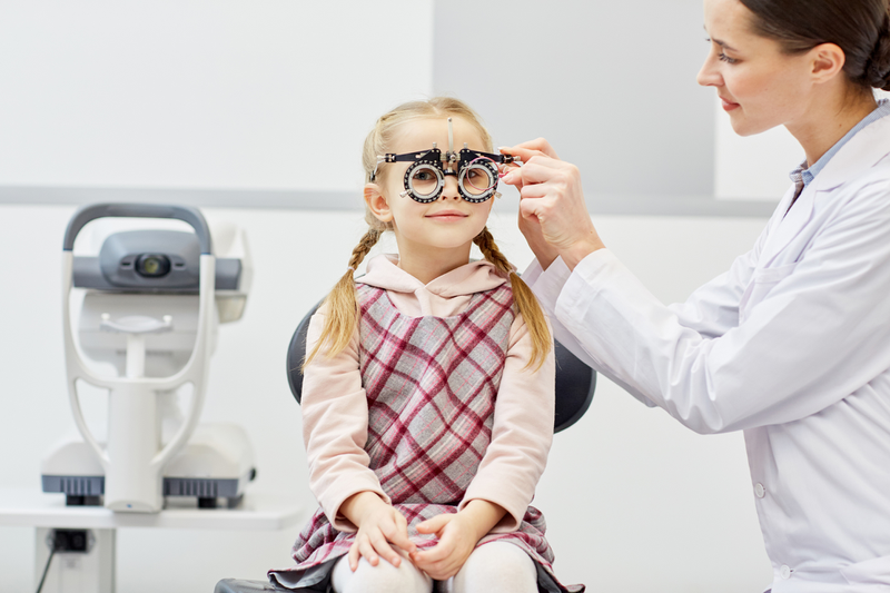 Điện thế gợi thị giác được sử dụng để đo thị lực ở trẻ nhỏ
