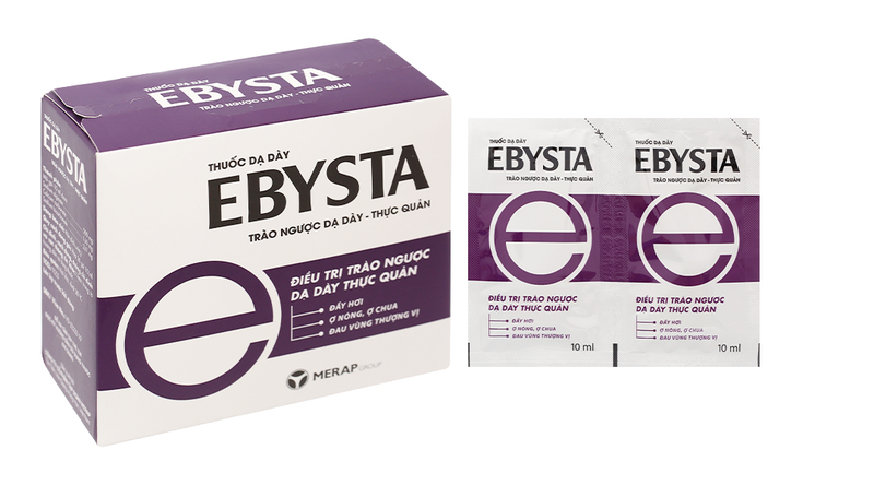 Hướng dẫn sử dụng thuốc dạ dày Ebysta