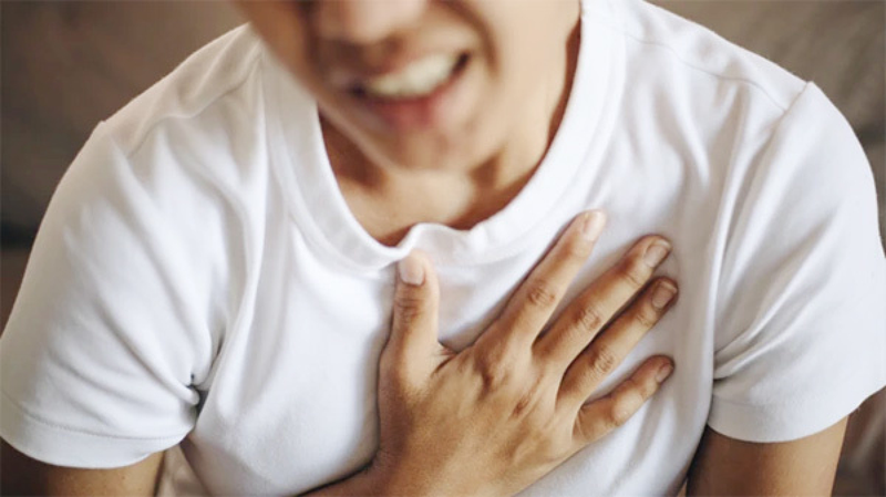 Khó thở là một trong những biểu hiện bất thường của tim