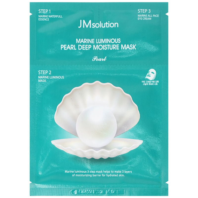 Mặt nạ Marine Luminous Pearl Deep Moisture Mask Peal JMsolution tăng cường dưỡng ẩm, dưỡng trắng (30ml) 1
