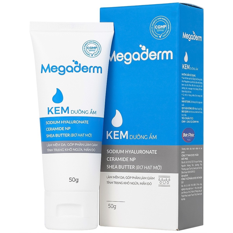 Kem dưỡng ẩm Megaderm Đức Phúc