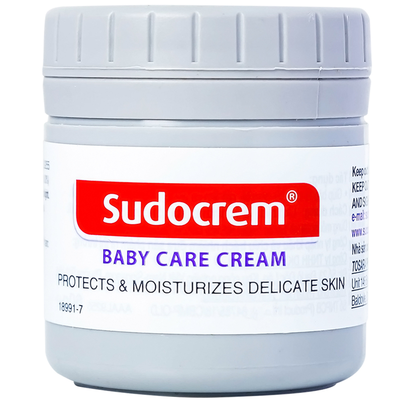 kem chống hăm Sudocrem cho trẻ sơ sinh an toàn chính hãng giá tốt nhất 2023