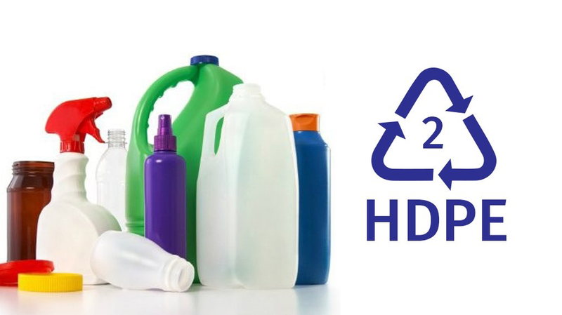 Nhựa số HDPE hay HDP được xem là loại nhựa an toàn nhất đối với sức khỏe