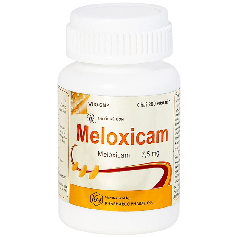 Meloxicam có phải kháng sinh không? Một số lưu ý khi dùng thuốc Meloxicam 1