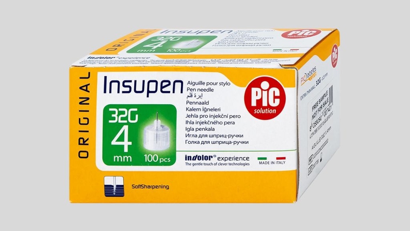 Mẹo giúp giảm đau khi tiêm insulin với đầu kim PIC Insupen Original 4