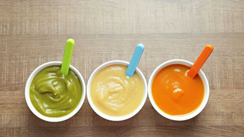 Kết hợp bột đậu nành với các thực phẩm khác sẽ có nhiều món cho trẻ ăn dặm