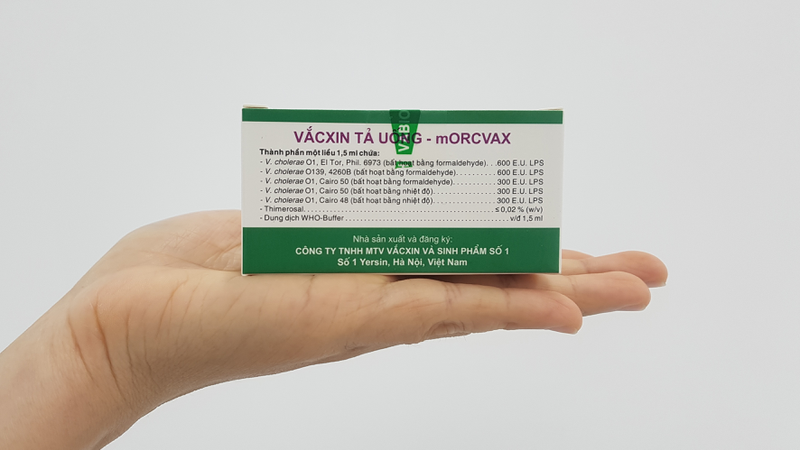 Morcvax: Vacxin đường uống giúp hỗ trợ và phòng ngừa bệnh tả 1