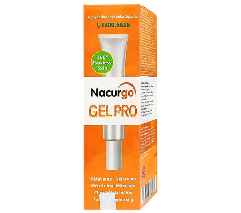 Gel Nacurgo Gelpro 20g làm giảm thâm sẹo 1