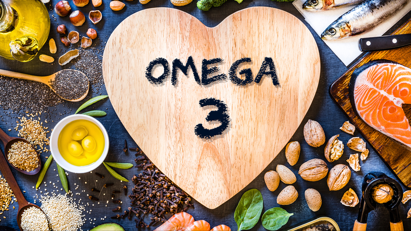 Bổ sung thực phẩm giàu omega-3
