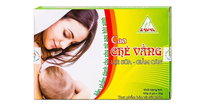 Cao chè vằng Lava hỗ trợ lợi sữa cho phụ nữ sau sinh