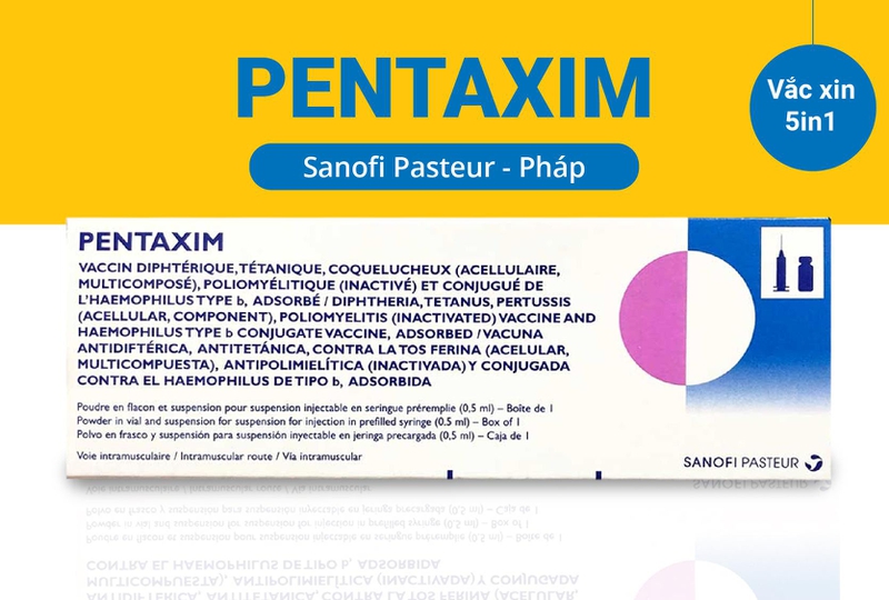 Phân biệt vắc xin Pentaxim và Hexaxim 1