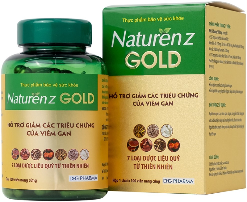 Phòng ngừa các bệnh về gan hiệu quả với Naturenz Gold Dhg Pharma 3