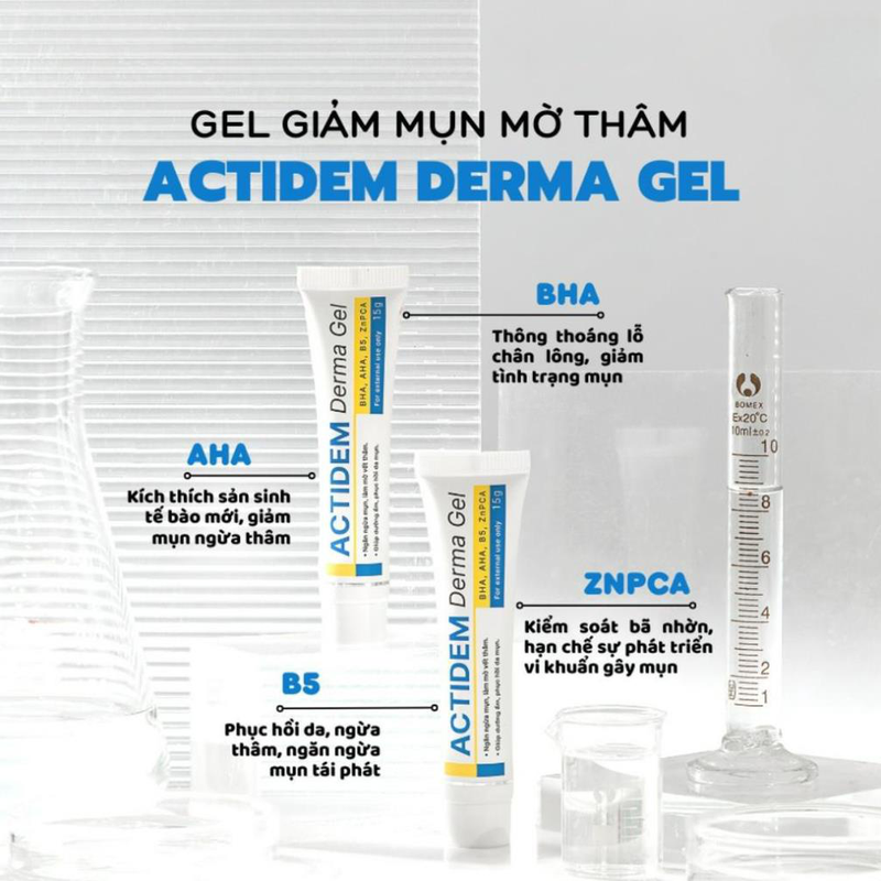 Review Actidem derma gel có tốt không?