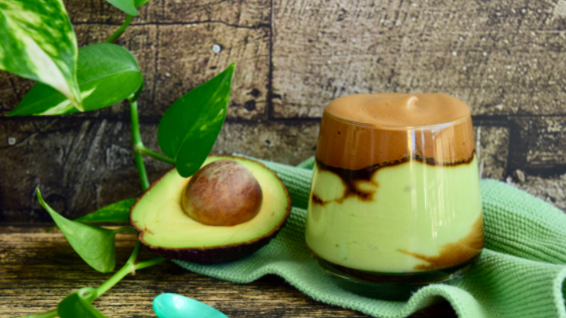 Sinh tố bơ cà phê thơm béo lạ miệng 2