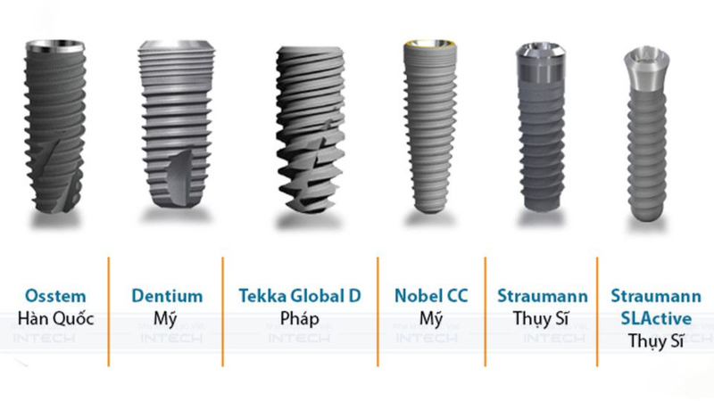  So sánh các loại trụ Implant 3