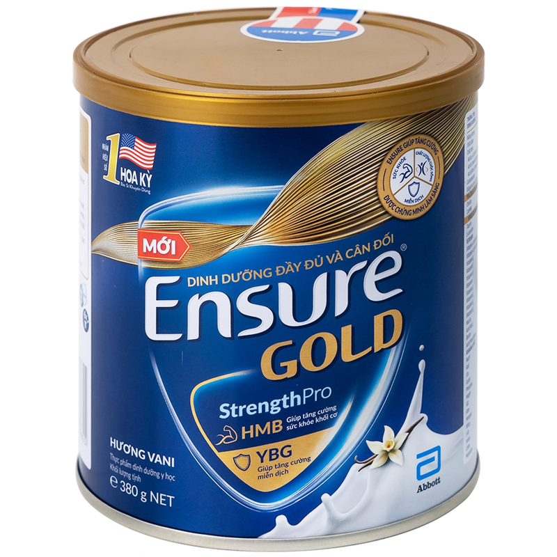 Sữa Ensure Gold StrengthPro hương vani 380g 1