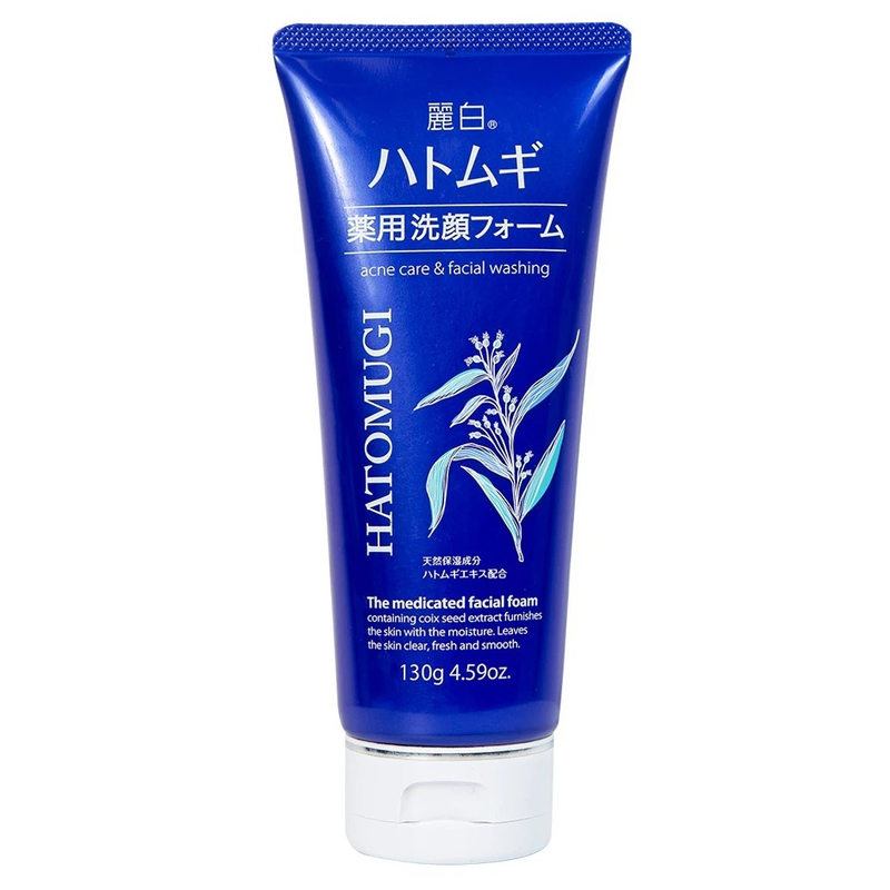 Sữa rửa mặt Reihaku Hatomugi Acne Care and Facial Washing ngừa mụn - dưỡng ẩm và làm sáng da 1